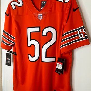 Chicago Bears #52 Orange NFL Jersey Nike (Officially licensed)